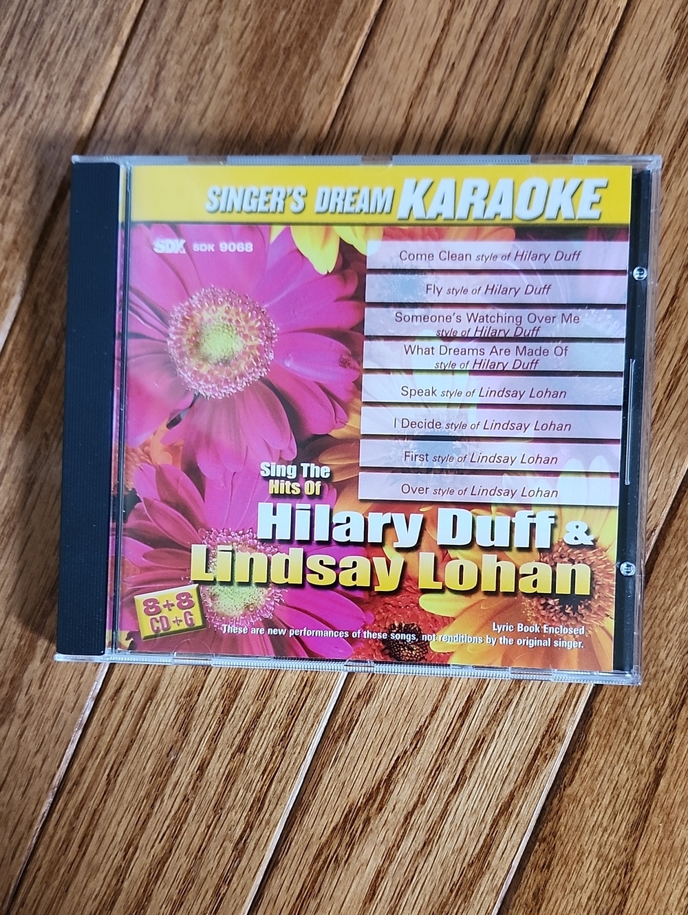 Hilary Duff and Lindsay Lohan Karaoke CD Soundtrack-Great Price!